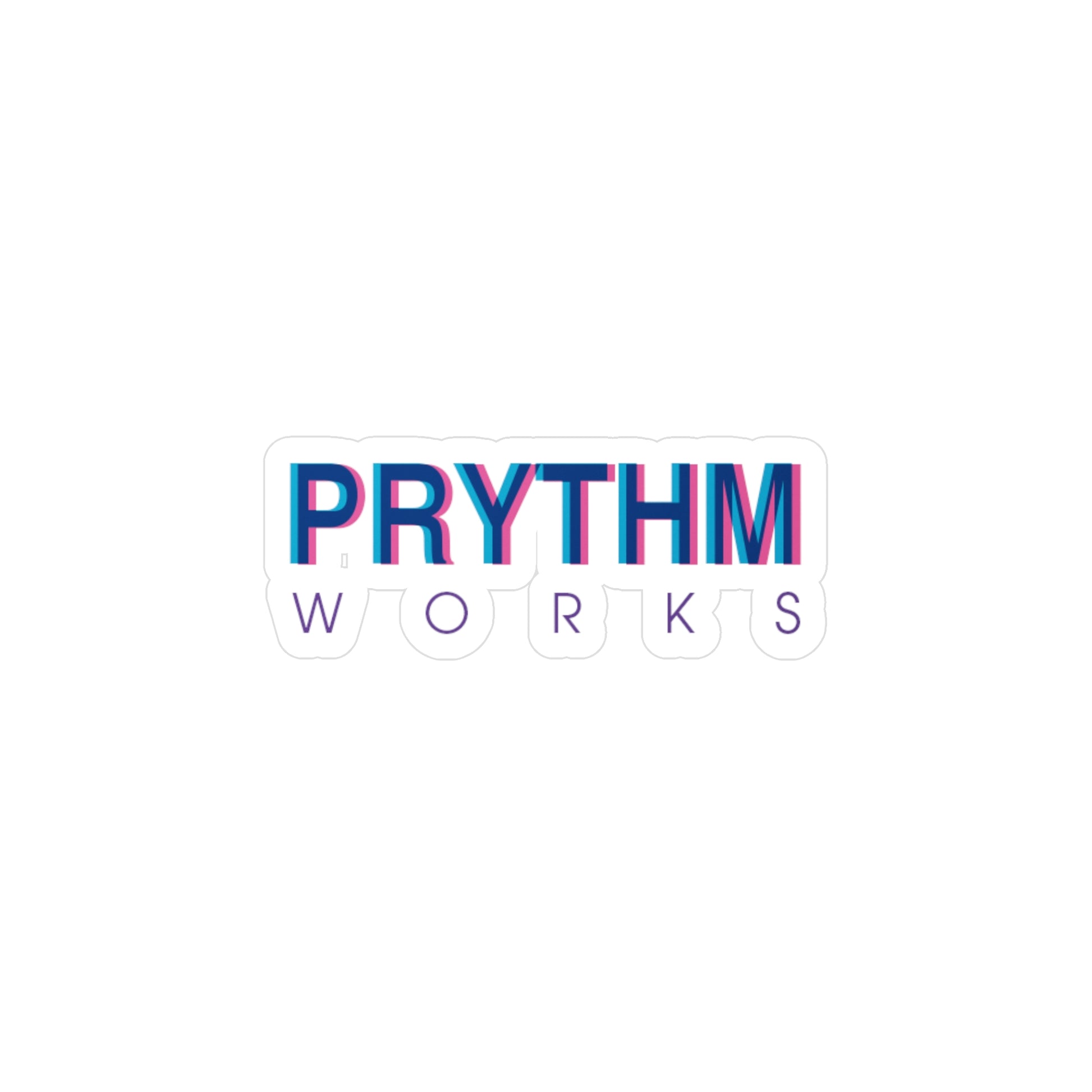 PRYTHMWORKS LOGO sticker